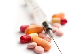 osteokondroz tedavisi için tabletler ve enjeksiyonlar